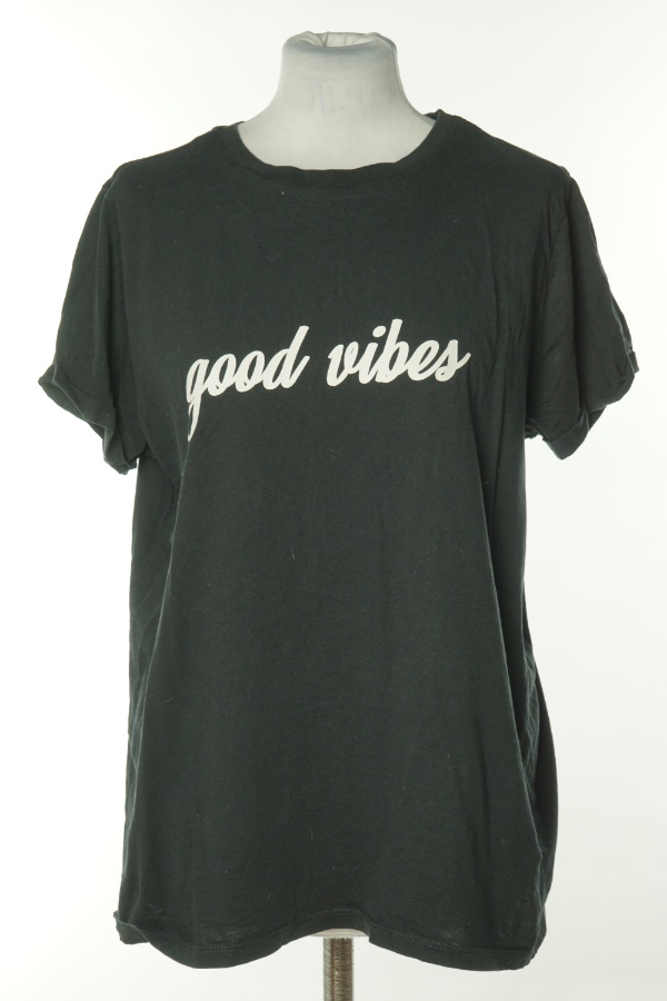 Koszulka czarna napis - PRIMARK zdjęcie 1