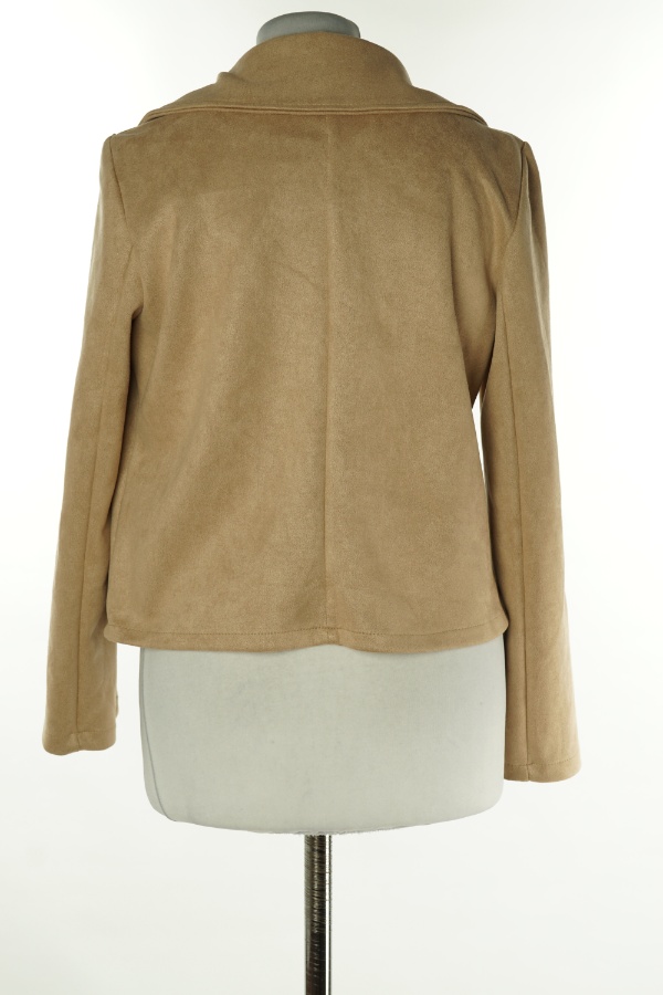 Narzutka beżowa welurowa - PALA D'ORO zdjęcie 2