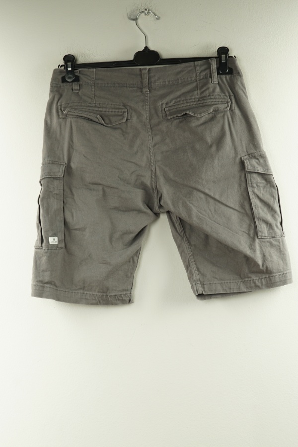 Krótkie spodenki szare jeansowe Jack & Jones - JACK & JONES zdjęcie 2