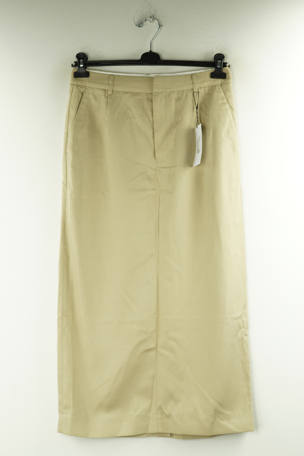 Spódnica beżowa jeansowa - STOCKH LM zdjęcie 1