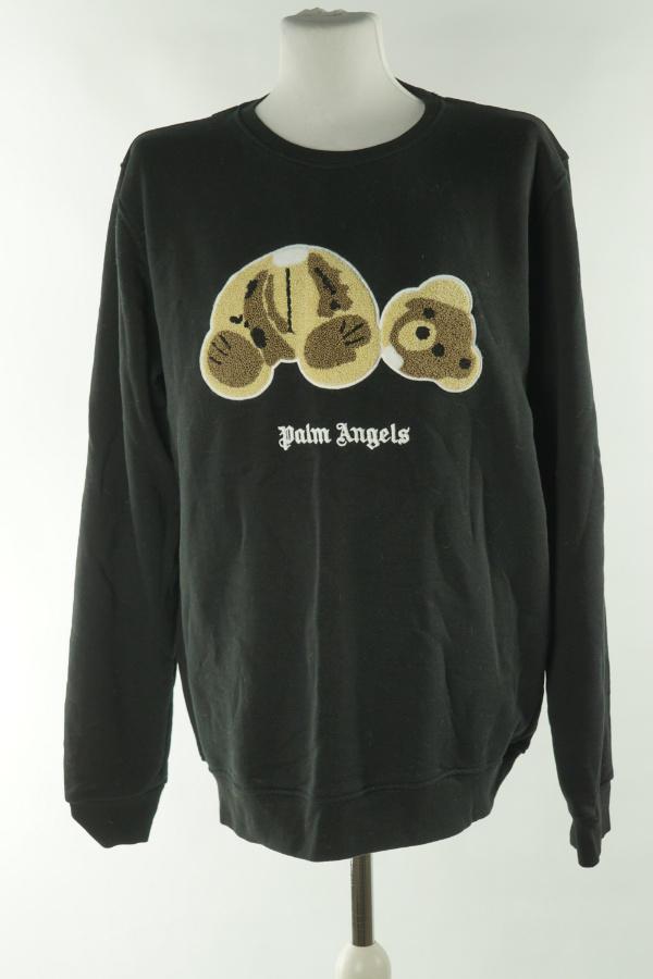 Bluza czarna miś - PALM ANGELS zdjęcie 1