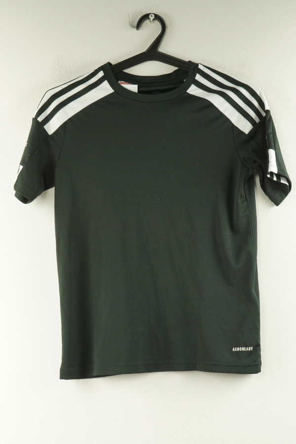 Koszulka czarna ADIDAS - ADIDAS zdjęcie 1