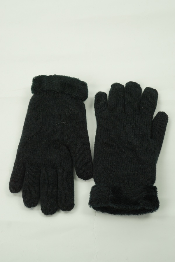 Rękawiczki czarne - BRAK METKI Z NAZWĄ PRODUCENTA zdjęcie 1