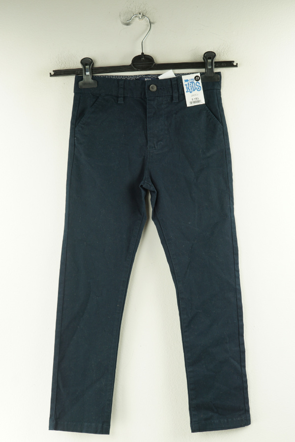 Spodnie granatowe jeansowe - MATALAN zdjęcie 1