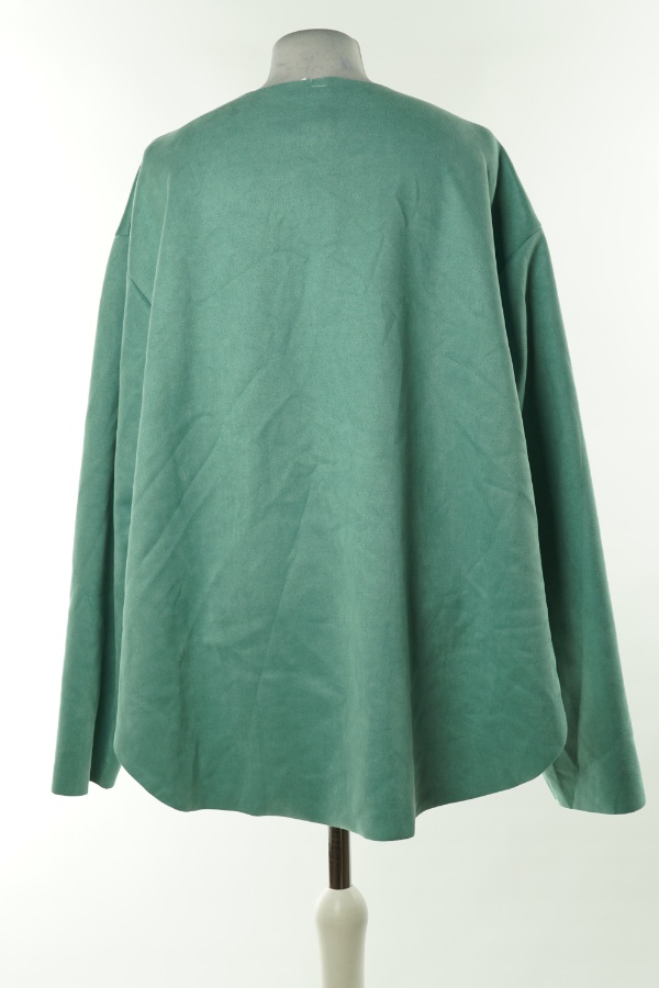 Narzutka miętowa zamszowa - NEW COLLECTION zdjęcie 2