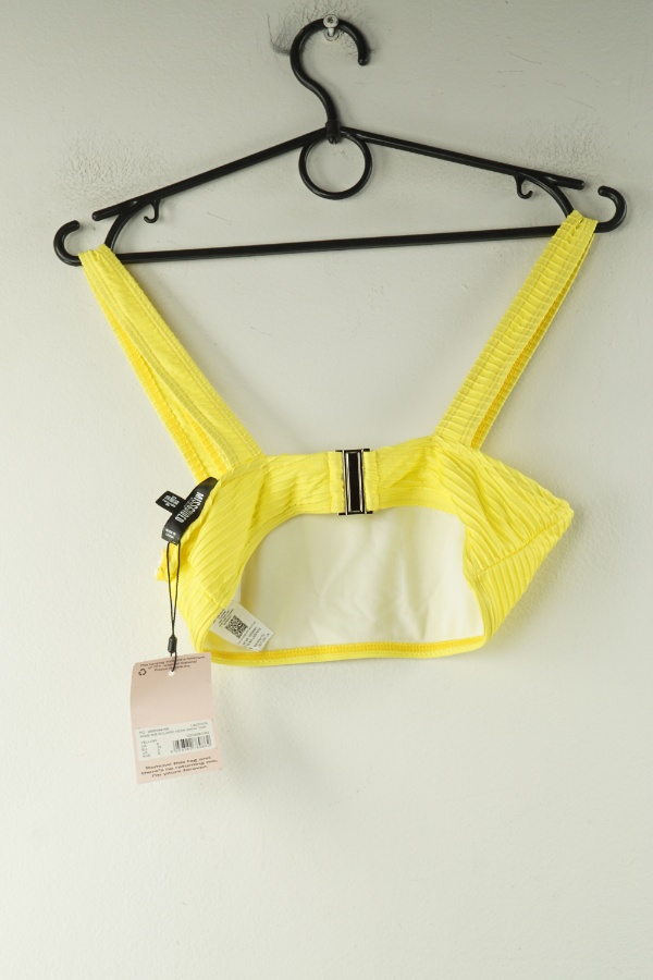 Góra od bikini żółta - MISSGUIDED zdjęcie 2