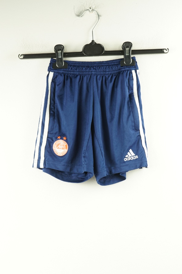 Krótkie spodenki granatowe sportowe Adidas - ADIDAS zdjęcie 1