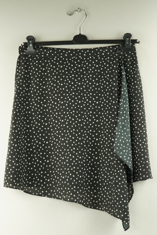 Spódnica czarna w białe grochy, PRIMARK - PRIMARK zdjęcie 1