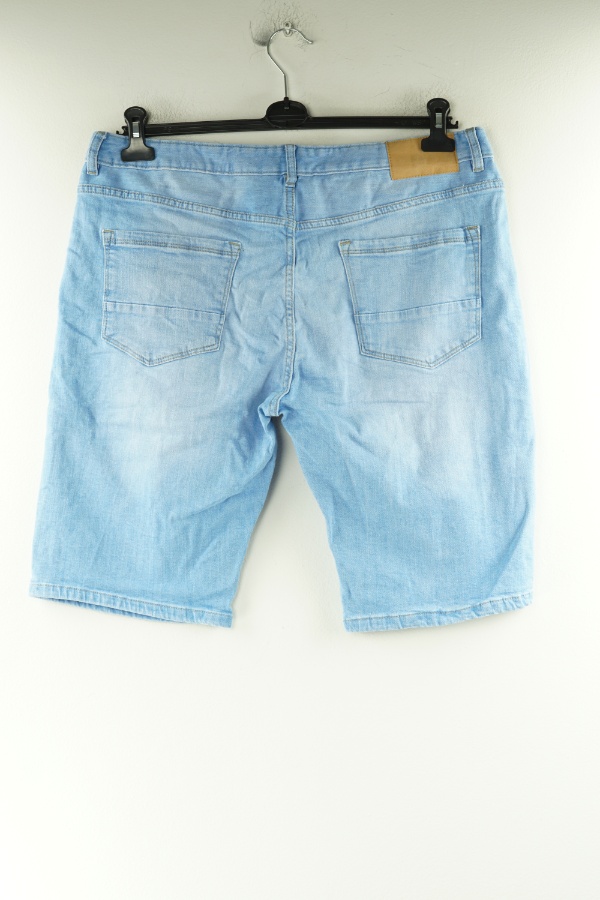 Krótkie spodenki jasnoniebieskie jeansowe - DENIM CO zdjęcie 2