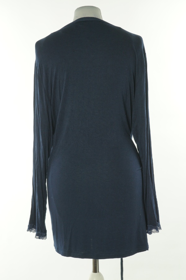 Szlafrok granatowy - LOVE TO LOUNGE zdjęcie 2