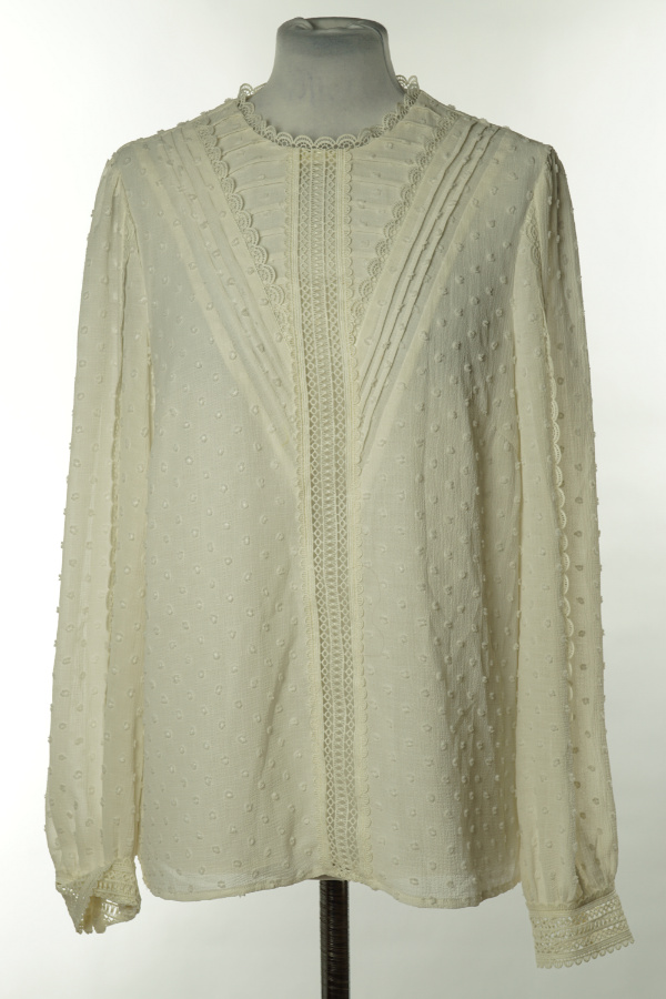 Bluzka śmietankowa  - LOVE&ROSES zdjęcie 1