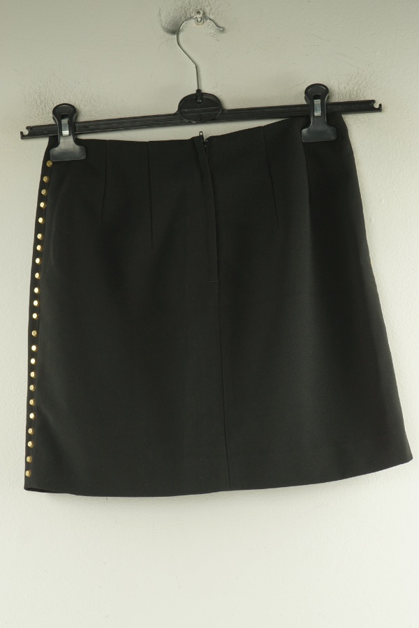Spódnica czarna ze złotymi dżetami, H&M - H&M zdjęcie 2