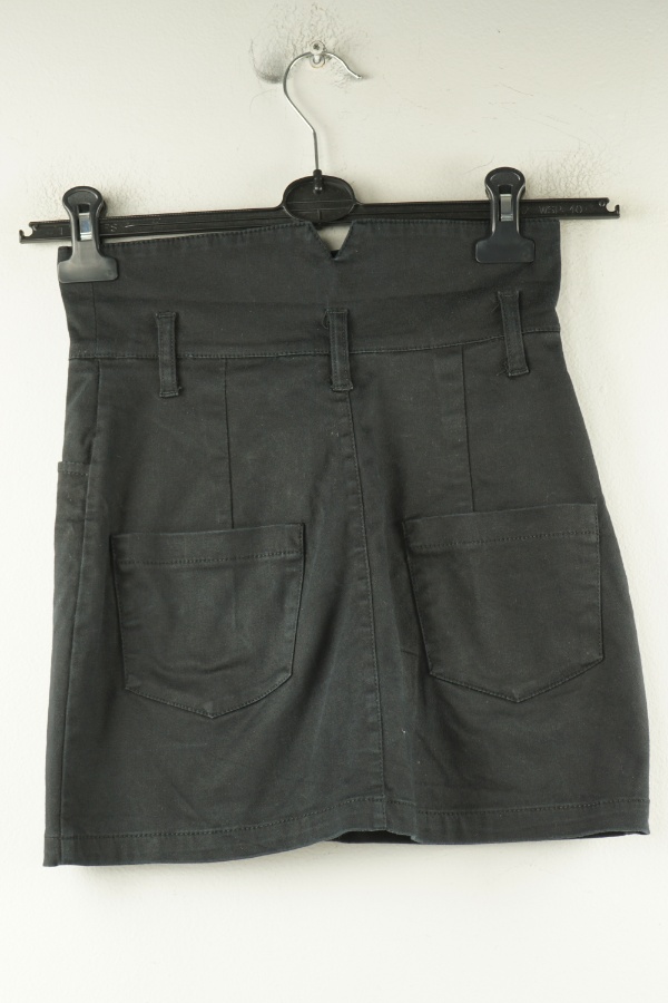 Spódnica czarna jeansowa - H&M zdjęcie 2