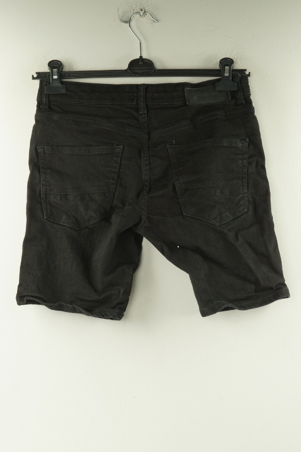 Krótkie spodenki czarne jeansowe River Island - RIVER ISLAND zdjęcie 2
