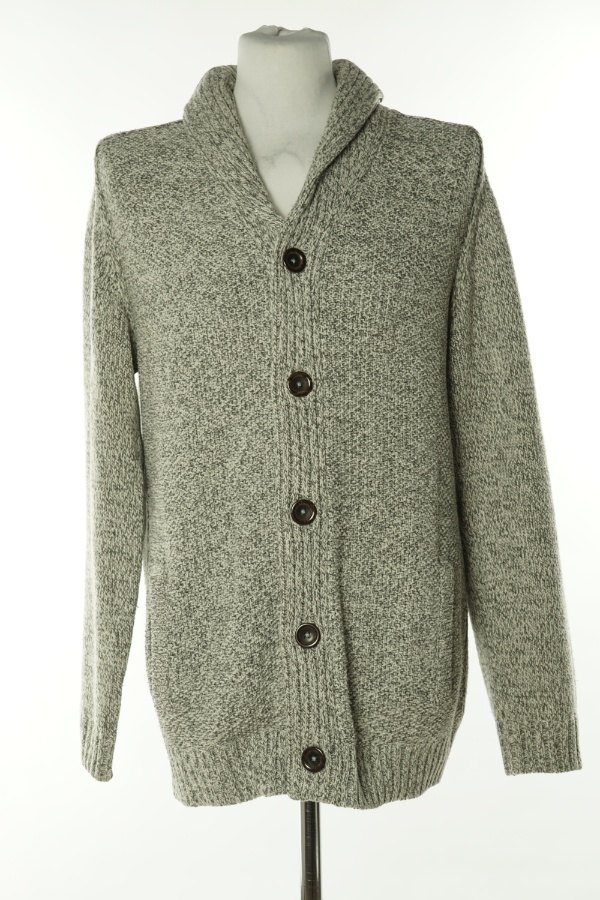 Kardigan szary sweterkowy - F&F zdjęcie 1