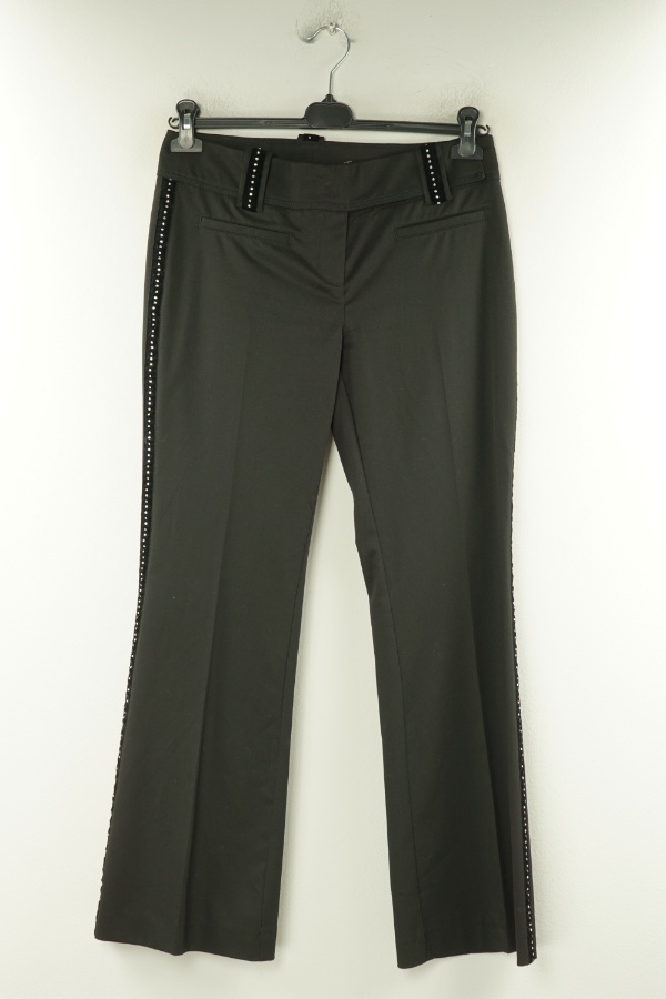 Spodnie materiałowe czarne, NEXT - NEXT zdjęcie 1