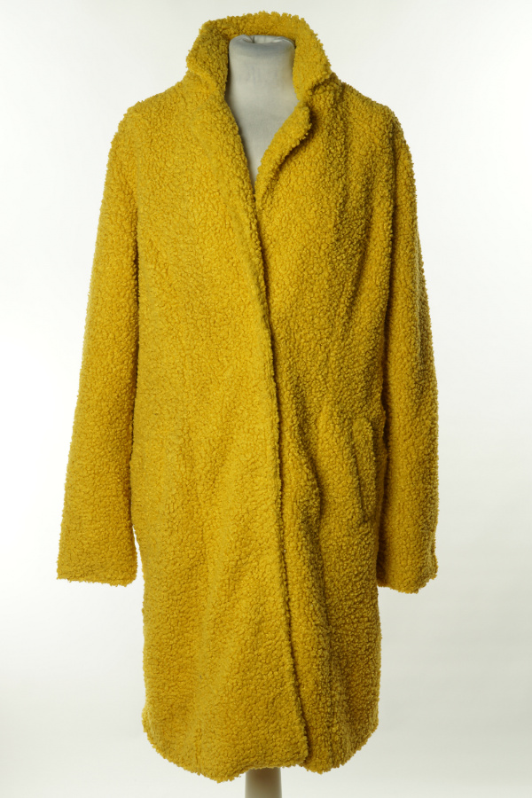 Płaszcz żołty baranek - BPC zdjęcie 1