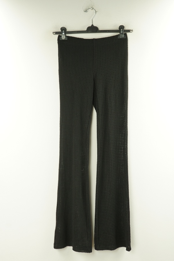 Spodnie materiałowe czarne, H&M - H&M zdjęcie 1