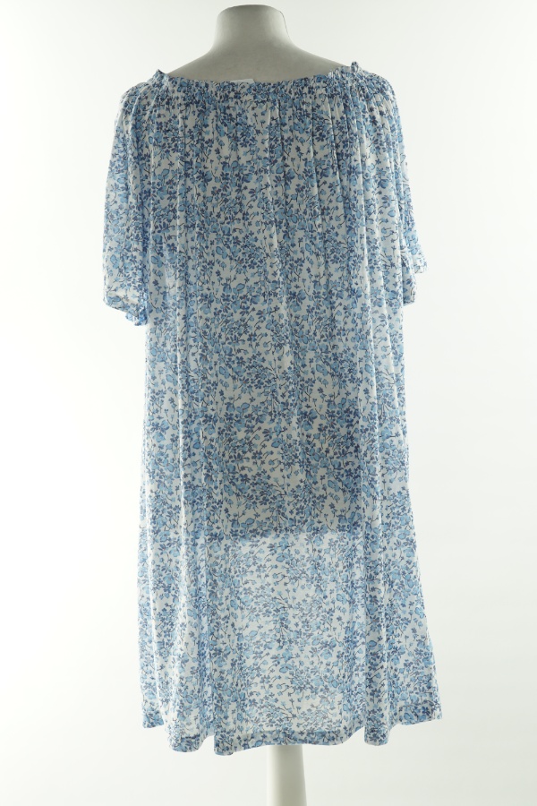 Sukienka niebieska w drobne kwiatki, H&M - H&M zdjęcie 2