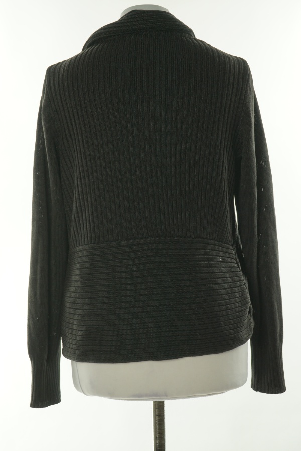 Narzutka sweterkowa czarna, H&M - H&M zdjęcie 2