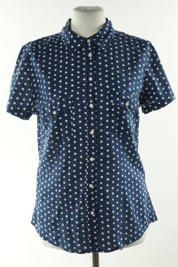 Koszula niebieska w białe grochy, H&M - H&M zdjęcie 1
