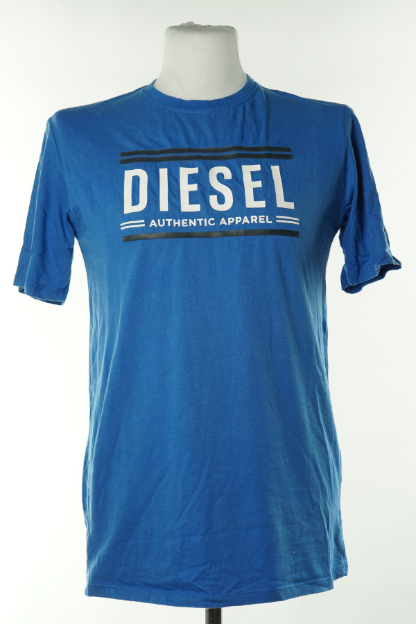 Koszulka niebieska Diesel - DIESEL zdjęcie 1
