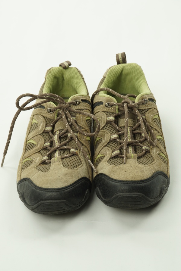 Buty beżowe zamszowe - KARRIMOR zdjęcie 2