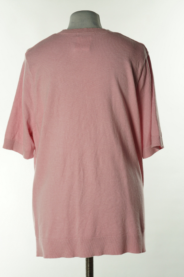 Bluzka sweterkowa różowa - TU zdjęcie 2