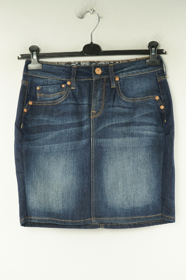 Spódnica jeansowa granatowa - MAVI JEANS CO zdjęcie 1