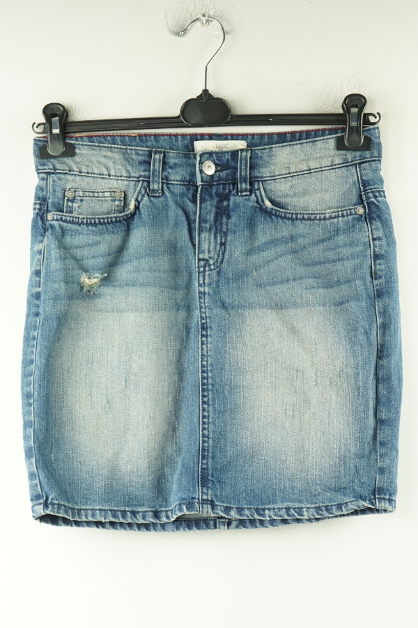 Spódnica jeansowa mini  - H&M zdjęcie 1