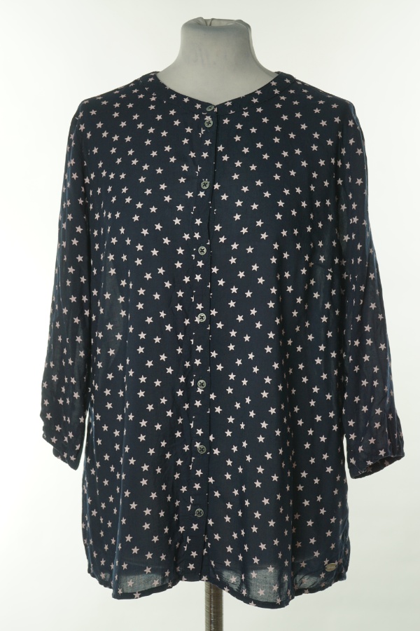 Koszula granatowa w gwiazdki - TOM TAILOR zdjęcie 1