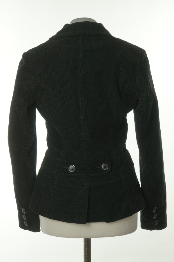 Marynarka czarna sztruksowa - H&M zdjęcie 2