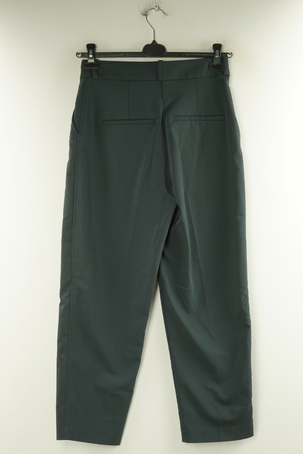 Spodnie 7/8 grafitowe z kantem - H&M zdjęcie 2