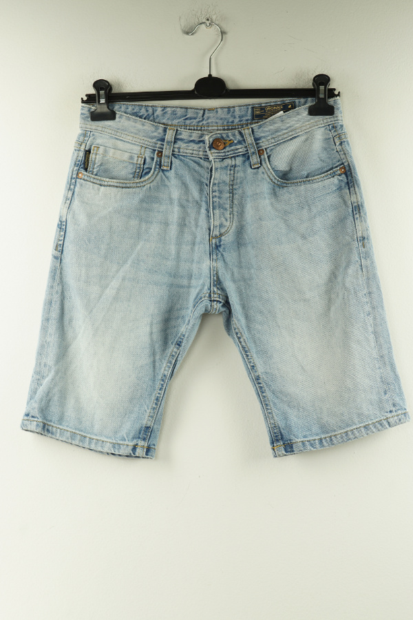 Krótkie spodenki jasnoniebieskie jeansowe Jack & Jones - JACK & JONES zdjęcie 1