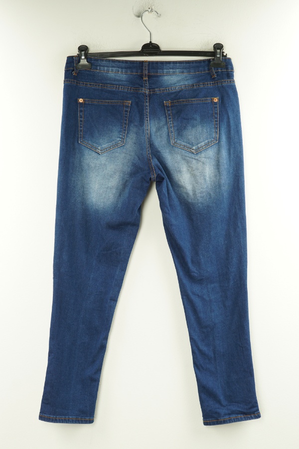 Spodnie ciemnoniebieskie jeansowe - DENIM CO zdjęcie 2