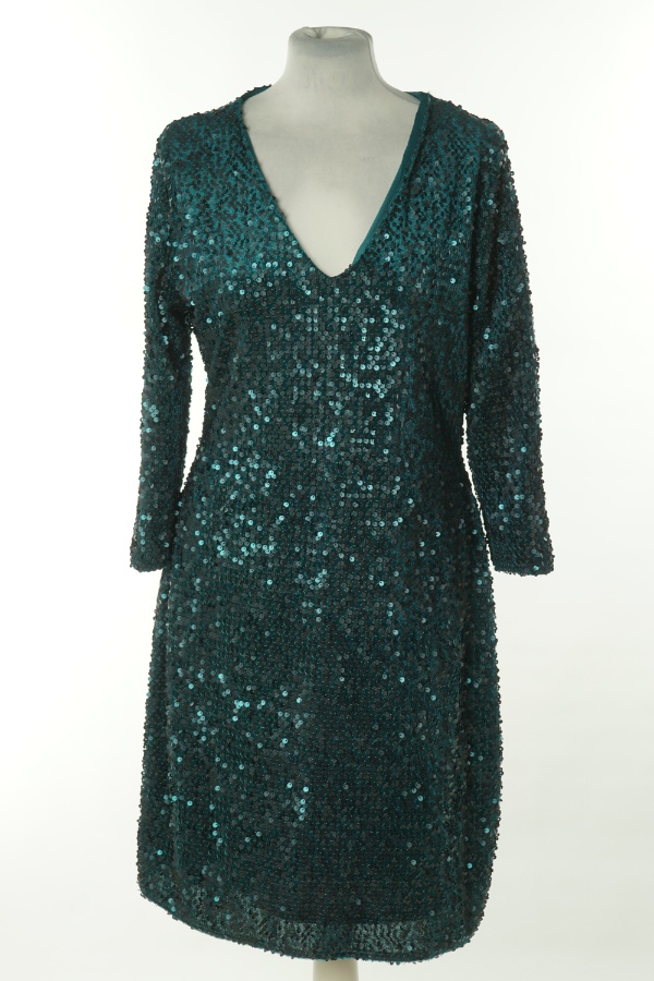 Sukienka zielona cekinowa - DOROTHY PERKINS zdjęcie 1