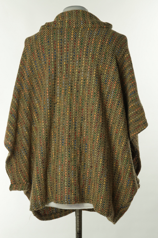 Sweter nietoperek z wywijanym kołnierzem - BRAK METKI Z NAZWĄ PRODUCENTA zdjęcie 2