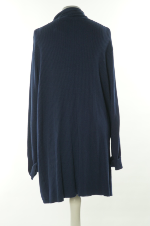 Narzutka sweterkowa granatowa - M&CO zdjęcie 2