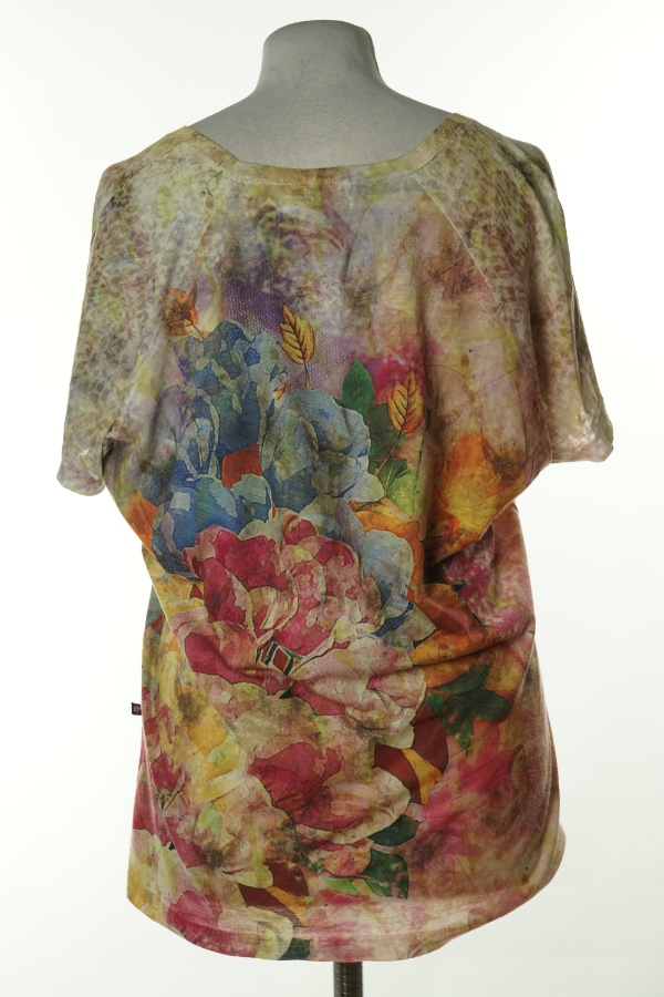 Koszulka zielona ptak - BRAK METKI Z NAZWĄ PRODUCENTA zdjęcie 2