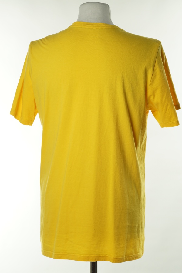 Koszulka żółta z granatowym napisem - NIKE zdjęcie 2