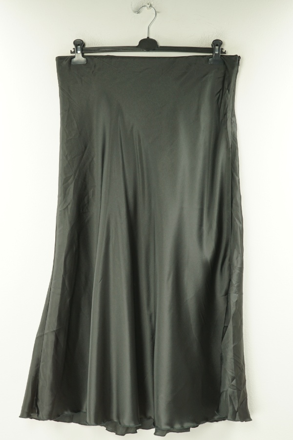 Spódnica czarna a'la satynowa - LAGER 157 zdjęcie 1