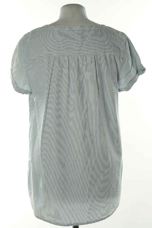 Bluzka biało-niebieska w paski - ELLOS zdjęcie 2