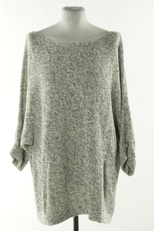 Tunika sweterkowa jasnoszara - H&M zdjęcie 1