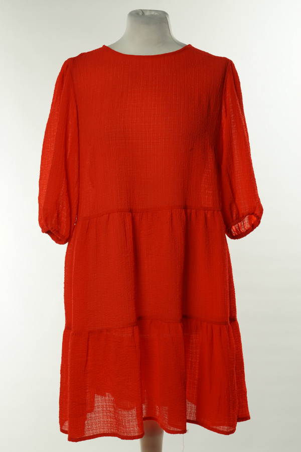 Sukienka czerwona H&M - H&M zdjęcie 1