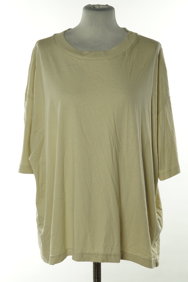 Koszulka beżowa gładka - PRIMARK zdjęcie 1