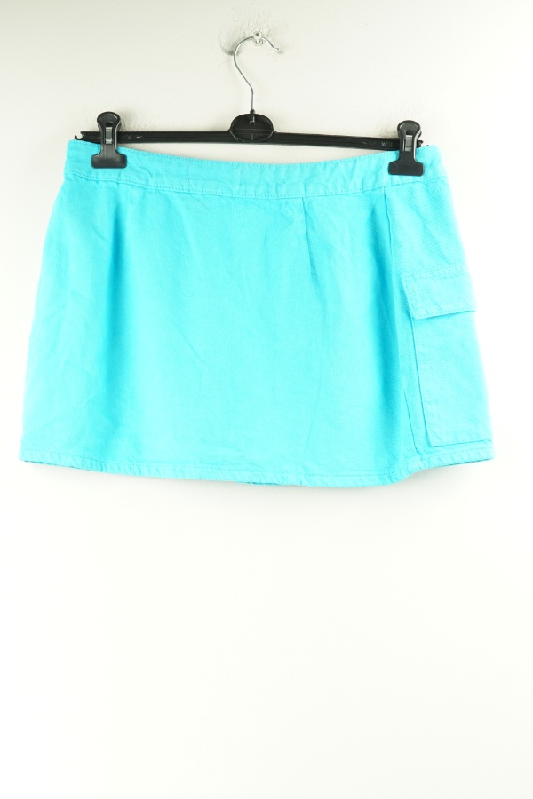 Spódnica błękitna jeansowa - DENIM CO zdjęcie 2
