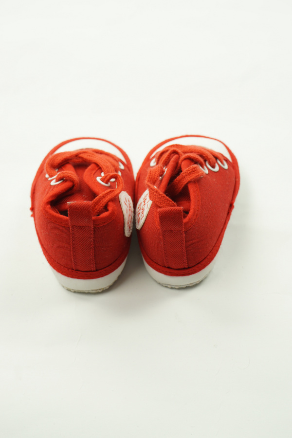Buty niechodki czerwone - CLEVER CLOGGS zdjęcie 3