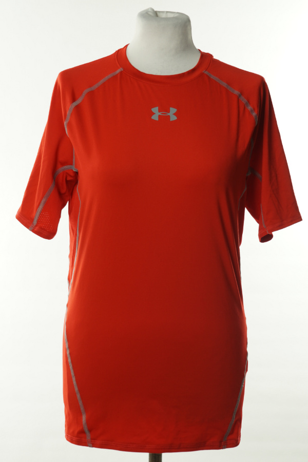 Koszulka czerwona sportowa Under Armour - UNDER ARMOUR zdjęcie 1