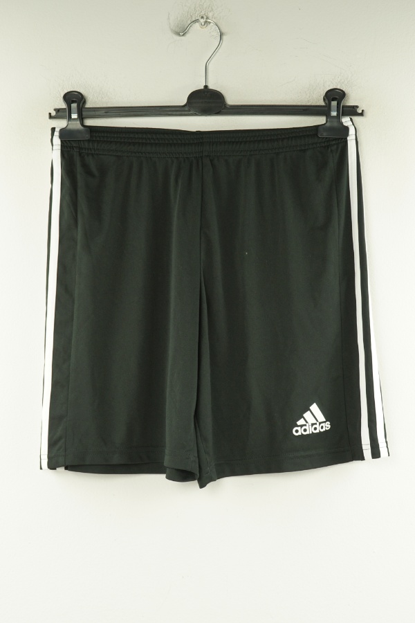 Krótkie spodenki sportowe czarna, ADIDAS - ADIDAS zdjęcie 1