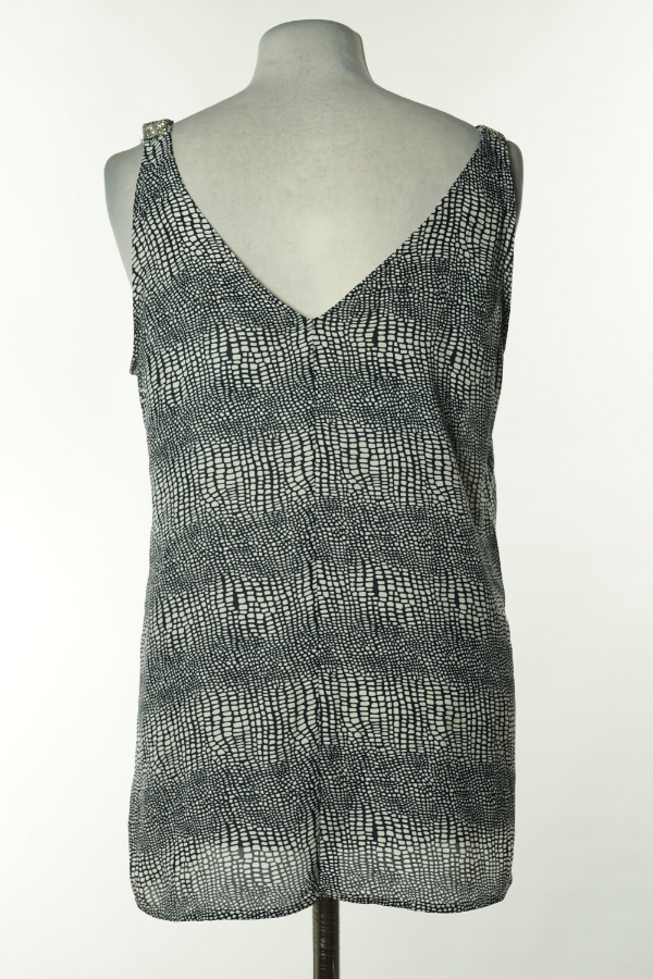 Bluzka czarno - biała - JANINA zdjęcie 2